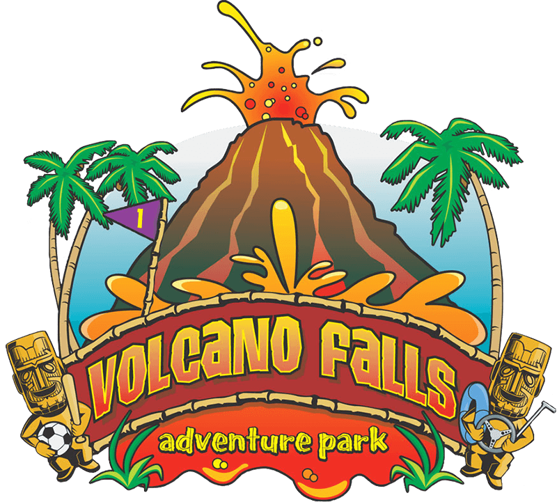 Volcano Falls Adventure Park logo